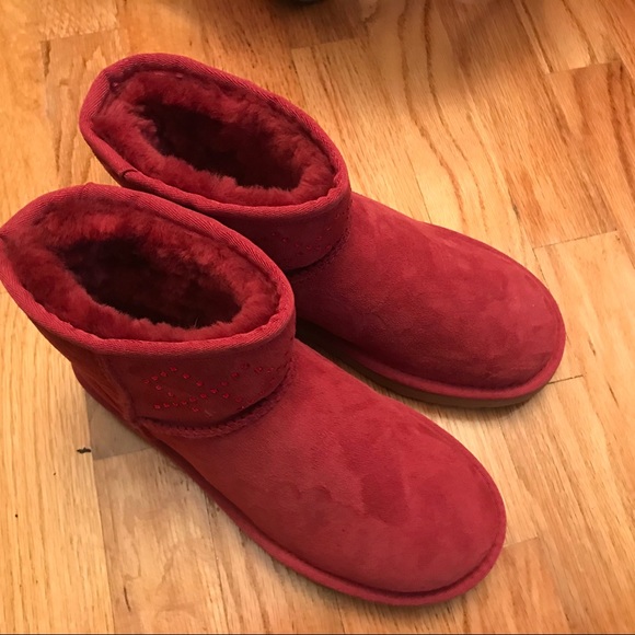 NEW UGG MINI SWAROVSKI CRYSTAL BOOT - Picture 3 of 9